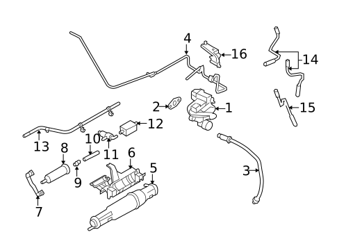 Emission Components for 2008 Ford E-150 #0