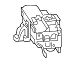 254540662564 - Electrical: Fuse Box for Mercedes-Benz Image