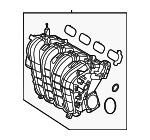 283102S000 - Engine: Intake Manifold for Kia Image