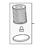 263502S001 - Engine: Oil Filter for Kia Image