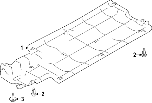Under Cover & Splash Shields for 2025 Subaru Forester #0