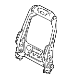 T2H48354 - Body: Seat Back Frame for Jaguar: E-Pace, F-Pace, I-Pace, XE, XF Image