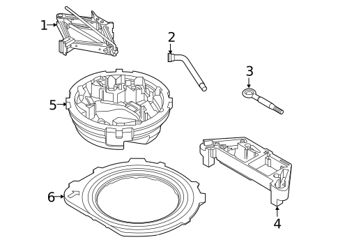 Jack & Components for 2019 Volvo XC40 #0