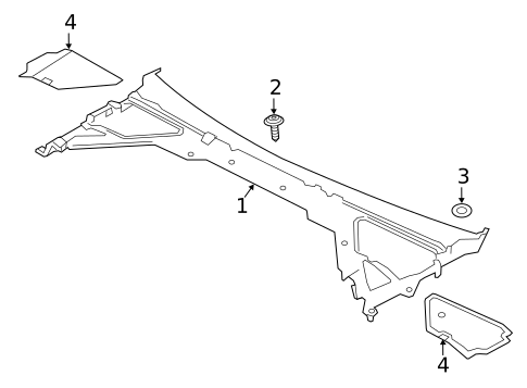 Cowl for 2019 Jaguar XE #0