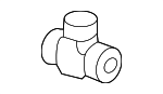 23271796 - : Compressed Natural Gas (CNG) Fuel Filter Pipe Fitting for GM Image