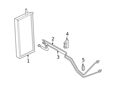 Trans Oil Cooler for 2006 Dodge Durango #0