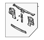 625002Z630 - Body: Radiator Support for Nissan: Xterra Image