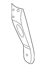 1J1419239A - Steering: Lower Bracket for Volkswagen: Beetle, Golf, Jetta Image