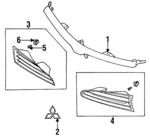 MB959443 - : Header Panel for Mitsubishi Image