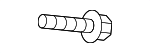 W715564S442 - : Water Outlet Upper Bolt for Ford Image