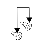 90662SB2003 - Body: Handle, Inside Grommet for Honda: Accord, Civic, CR-Z, Crosstour, Element, Odyssey, Passport, Pilot, Ridgeline Image