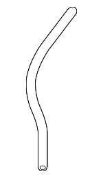 90445A0004 - Cooling System: Outlet Hose for Toyota: Corolla, Matrix Image