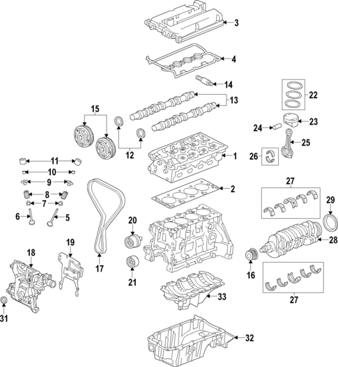 Oil Pump for 2016 Chevrolet Cruze Limited #0