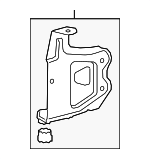 64508088926 - HVAC: Bracket for BMW: M3, M4 Image