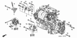 90002PNA000 - Engine: BOLT, SPECIAL (10X28) for Acura Image