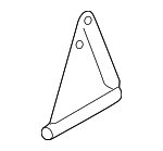 99150465301 - Body: Reinforced Beam Inner Support for Porsche: 718 Boxster, 718 Cayman, 718 Spyder, Boxster, Cayman Image