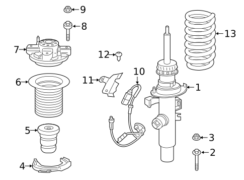 Struts & Components for 2023 Toyota GR Supra #0