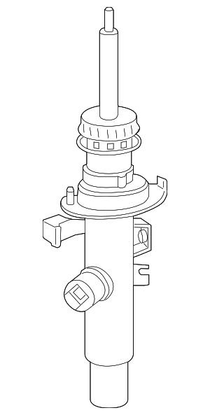 48520WAA05 - Suspension: Suspension Strut for Toyota: GR Supra Image