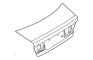 H43005M035 - : Trunk Lid for Nissan: Sentra Image