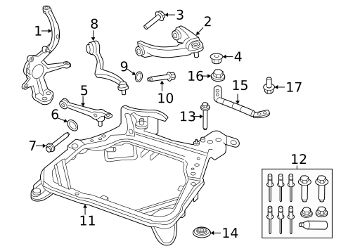 Suspension, Springs & Related Components for 2012 Ford Fusion #0