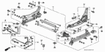 81262SM4J32 - Interior/Bumper: CAP, RAIL END (UPPER) for Honda Image