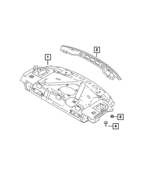 Shelf Panel for 2023 Alfa Romeo Giulia #0