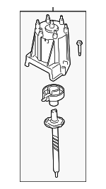 1103838 - Electrical: Distributor for Cadillac: Brougham | Chevrolet: Blazer, C1500, C2500, C3500, Camaro, G10, G20, G30, K1500 Pickup, K2500 Pickup, K3500 Pickup, P30, Suburban C1500, Suburban C2500, Suburban K1500, Suburban K2500, Tahoe | GMC: C1500 Pickup, C2500 Pickup, C3500 Pickup, G1500, G2500, G3500, K1500 Pickup, K2500 Pickup, K3500 Pickup, P3500, Suburban C1500, Suburban C2500, Suburban K1500, Suburban K2500, Yukon | Pontiac: Firebird Image