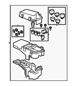 38200SJCA13 - : Fuse &amp; Relay Box for Honda: Ridgeline Image