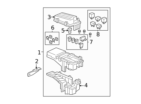 Relays for 2007 Honda Ridgeline #0