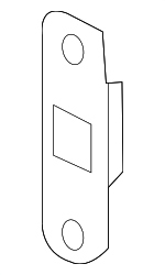 82476JX00A - Body: Dovetail Latch for Nissan: NV200 Image