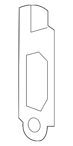 82474JX00A - Body: Dovetail Latch for Nissan: NV200 Image