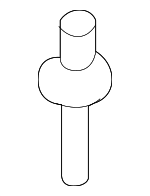 10134407 - Cooling System: Reservoir Retainer for GM Image