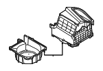 27235CD000 - HVAC: Blower Case for Nissan Image