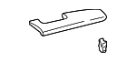 7421012251B1 - Body: Armrest Bezel for Toyota: Corolla Image