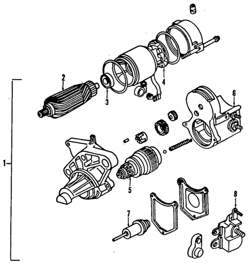 Starter for 1985 Dodge Ramcharger #0