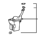 8531552090 - : 2004-2006 Scion - Washer Reservoir for Scion: xA, xB Image