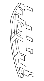 45372730009J65 - Body: Hinge Cover for Smart Image