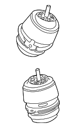95537504900 - Engine: Front Mount for Porsche: Cayenne Image