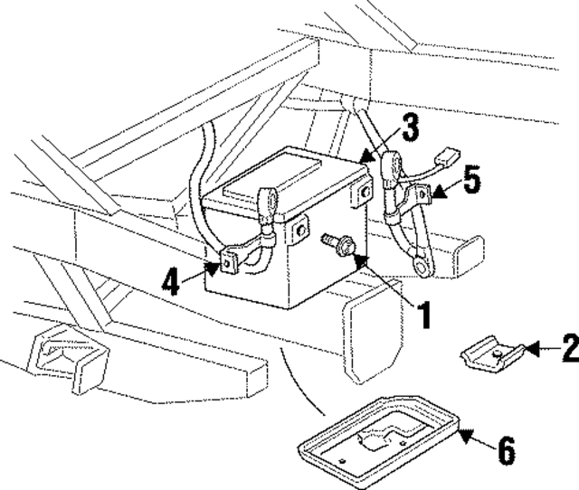 BB78F101AA - Electrical: Vehicle Battery for Mopar Image