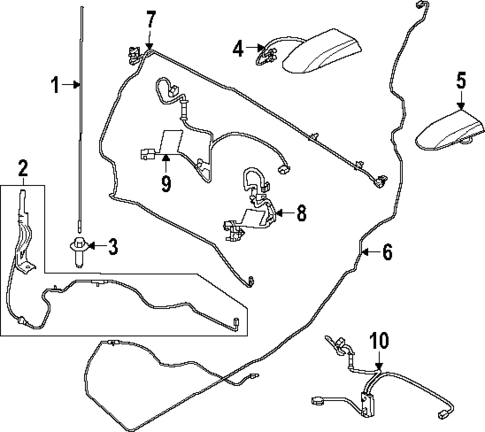 Antenna & Radio for 2025 Ford F-150 #0