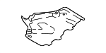 80A825201 - Body: Front Shield for Audi Image