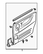 LD4768520B05 - : Door Trim Panel for Mazda Image