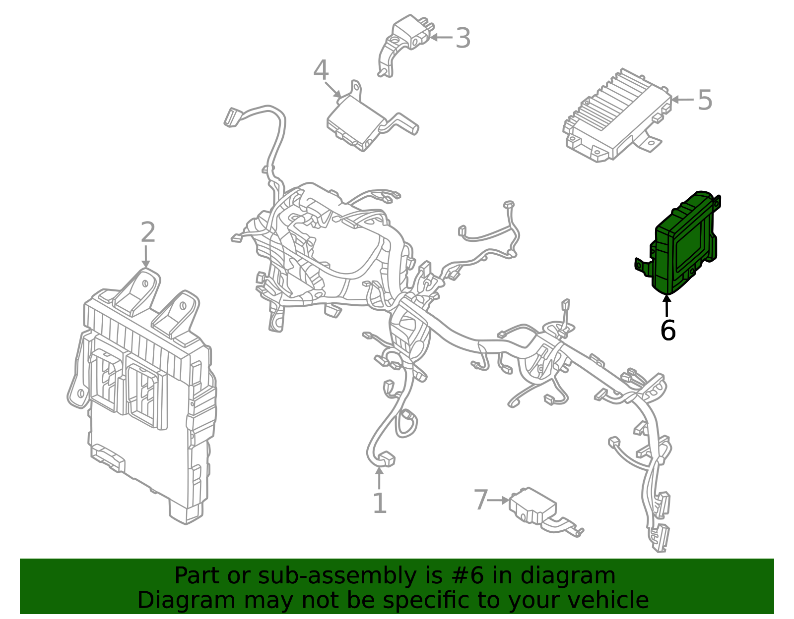 2022-2024 Hyundai Santa Cruz Body Control Module 95400-K5002 | OEM ...
