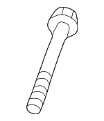 11117676886 - Suspension: Lower Control Arm Bolt for BMW: 525i, 528i, 530i, 540i, M5 Image