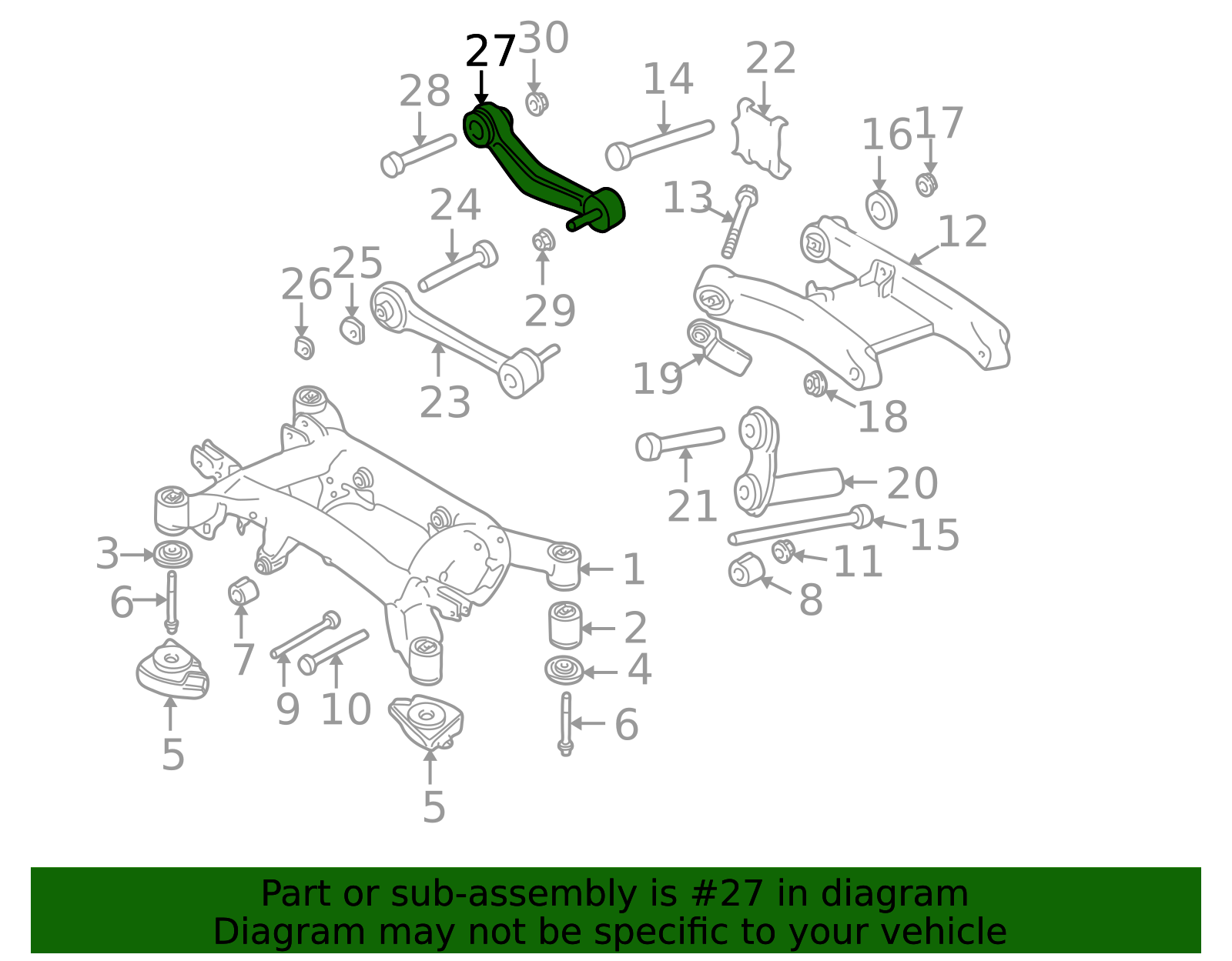 33326767831 - 1997-2003 BMW Upper Control Arm (33-32-6-767-831) | BMW ...