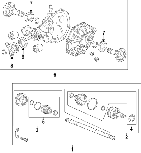 Differential for 2018 Chevrolet Camaro #0
