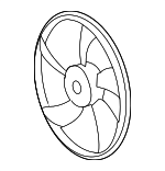 1636131110 - Cooling System: Fan Blade for Lexus: GS350, GS450h Image