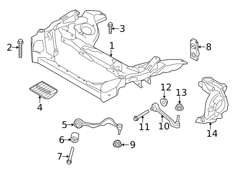Suspension Components for 2013 BMW X1 #2
