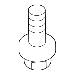 81466165H - Body: Bumper Cover Bolt for INFINITI: FX35, FX37, FX45, FX50, G25, G35, G37, I30, I35, M35h, Q40, Q50, Q60, Q70, QX50, QX56, QX70 Image
