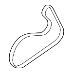 30777431 - Cooling System: Serpentine Belt for Volvo: S60, S60 Cross Country, V60, V60 Cross Country, XC60, XC70 Image